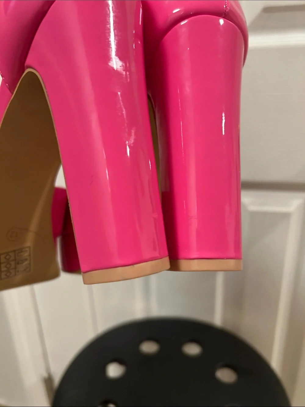 Pink Platform Heels Size 12